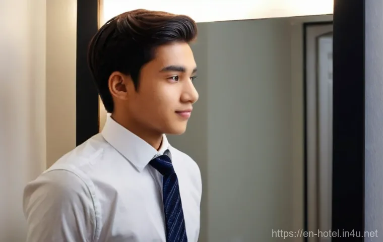 호텔 필기 시험 대비 학습 자료 추천 - **Prompt:** A diverse group of three aspiring hospitality professionals, late teens to early twentie...
